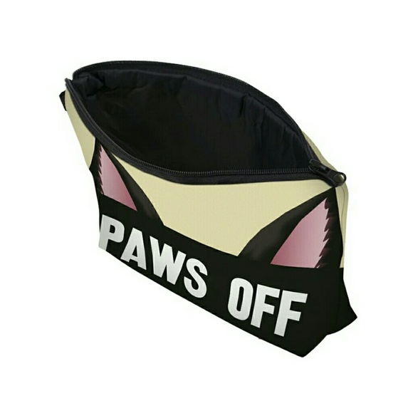 New "Paws Off"  Make-up Bag - Picture 2 of 2